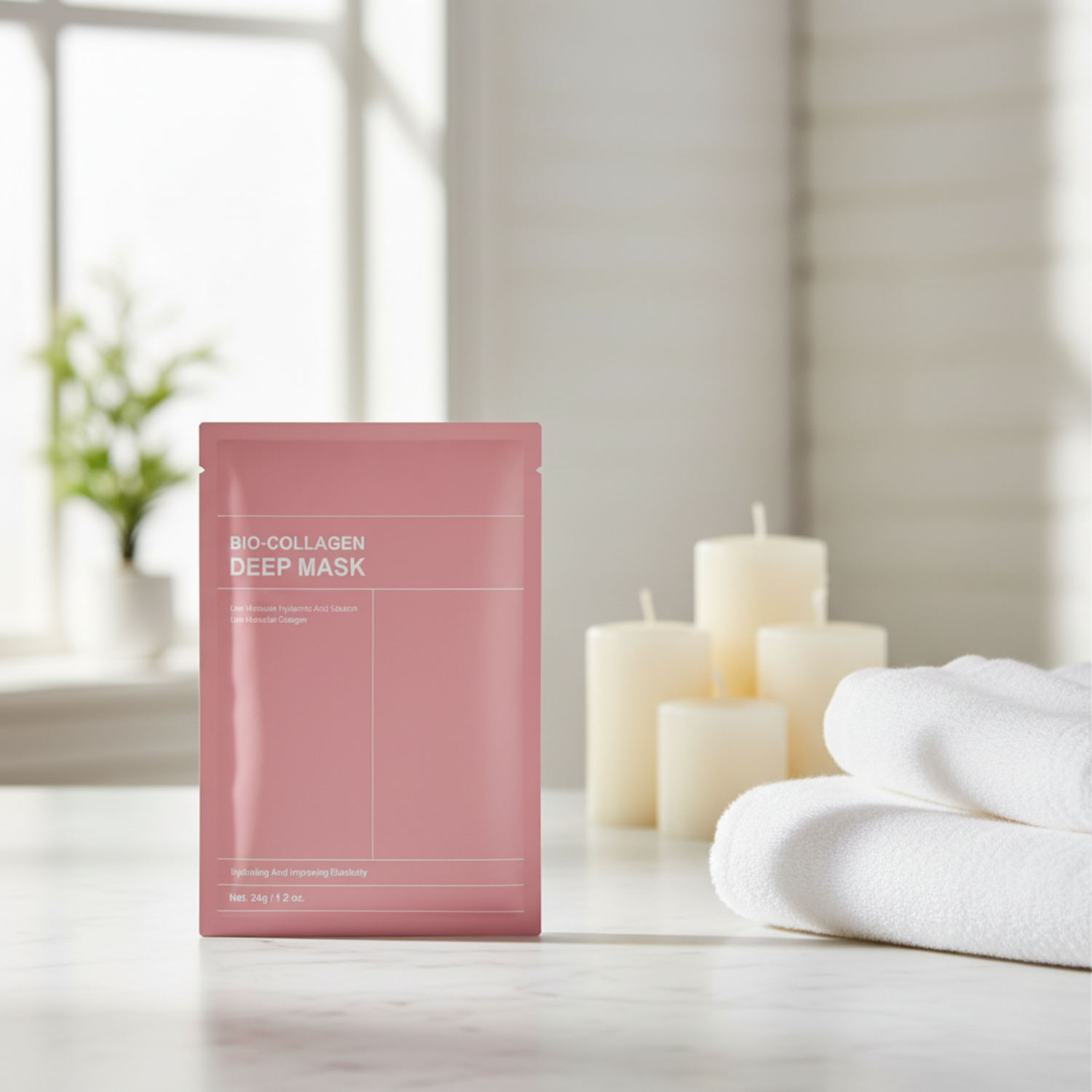 Masque Bio-Collagène – Peau Repulpée & Lumineuse